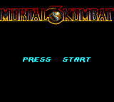 Mortal Kombat 3 screenshot 4 for Sega Game Gear